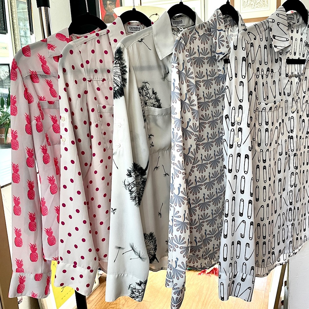 Lot of 5 EXPRESS Portofino shirts!